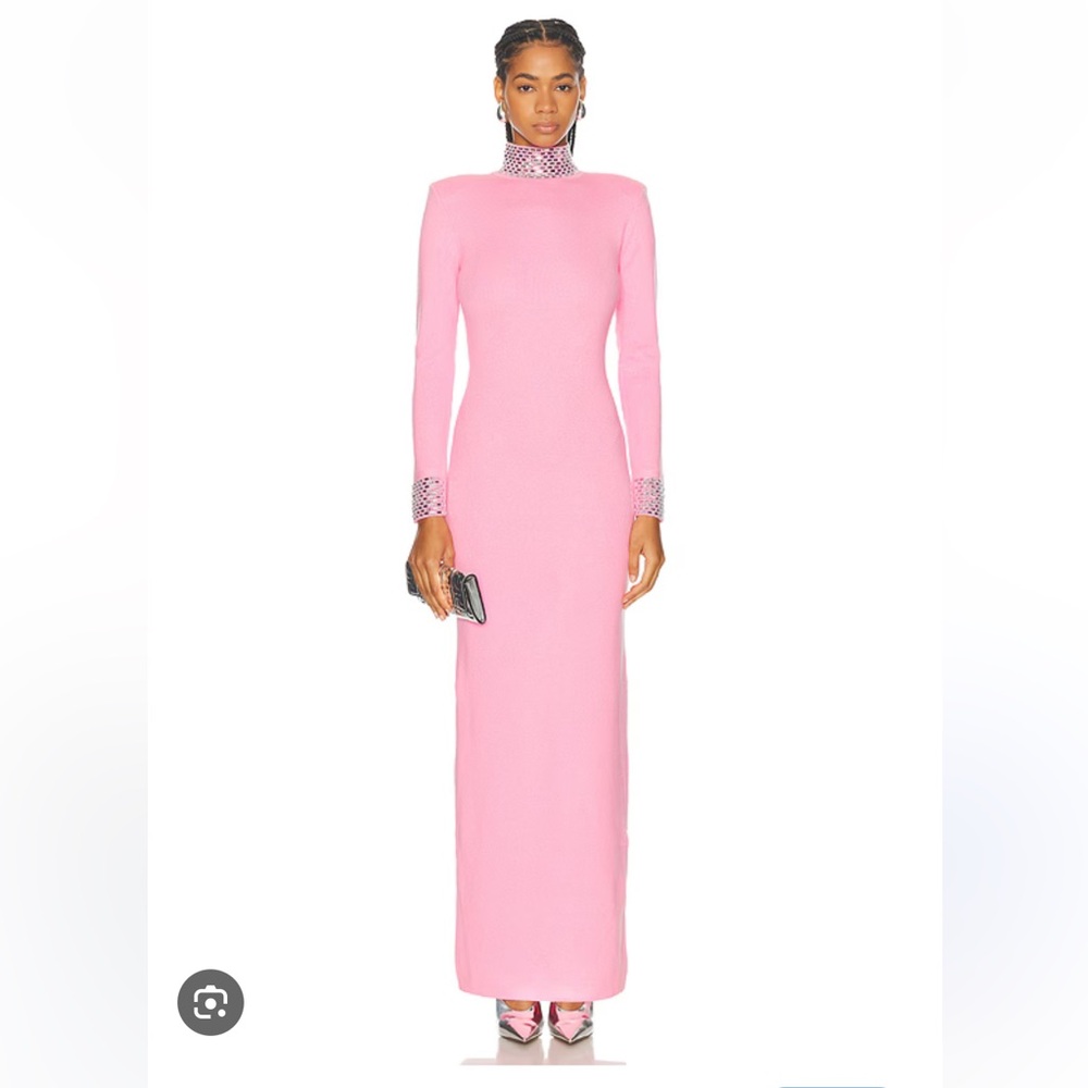 Retrofete Monroe Embellished Knit Maxi Dress NWT